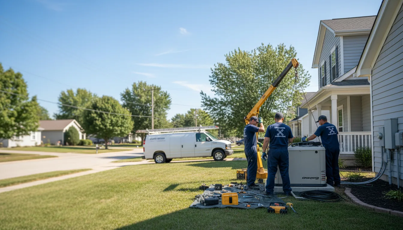 Generator Installation in Hazel Green, WI near me